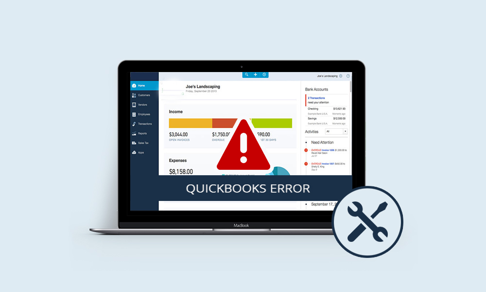 Quickbook error