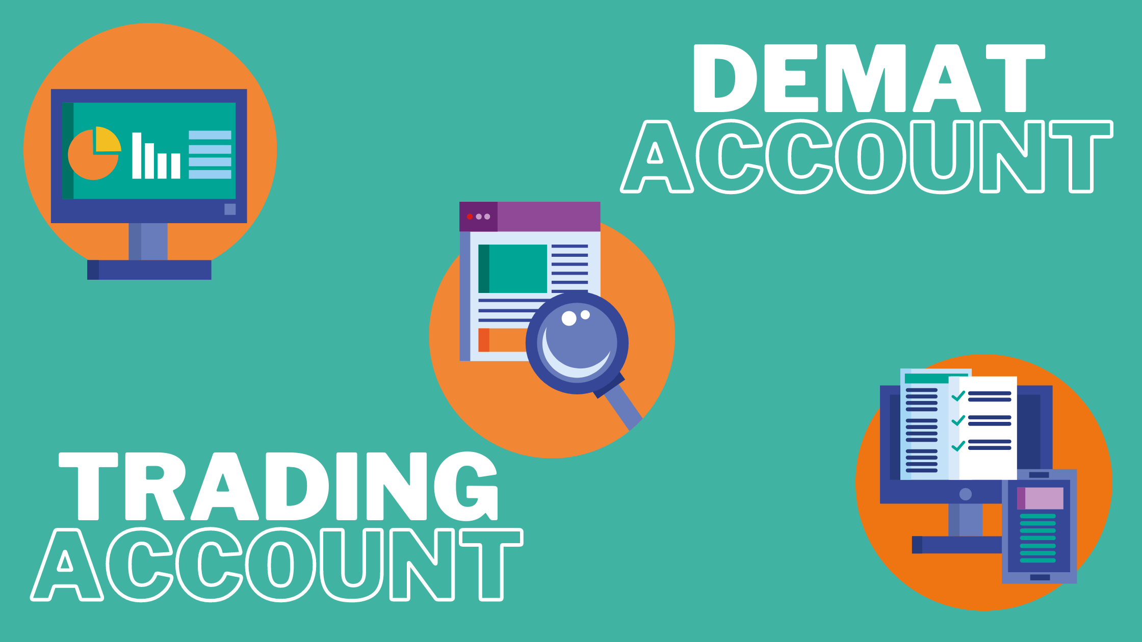 Difference between a Demat and a Trading Account